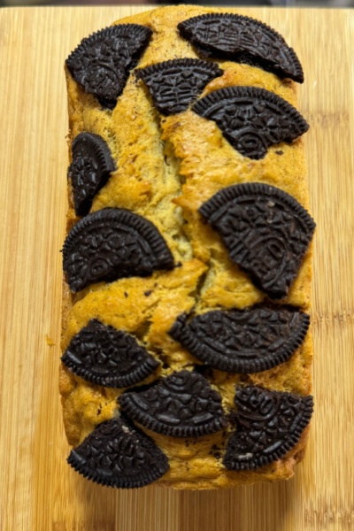 Oreo Overloaded Banana Bread