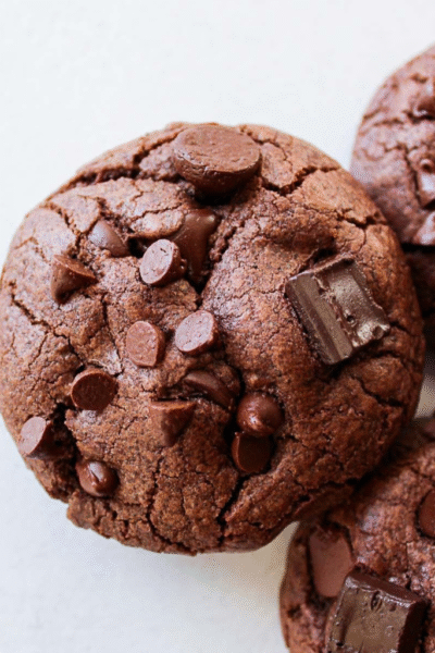Triple Chocolate Chip cookies
